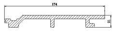 Cladding YT-174W21 diagram